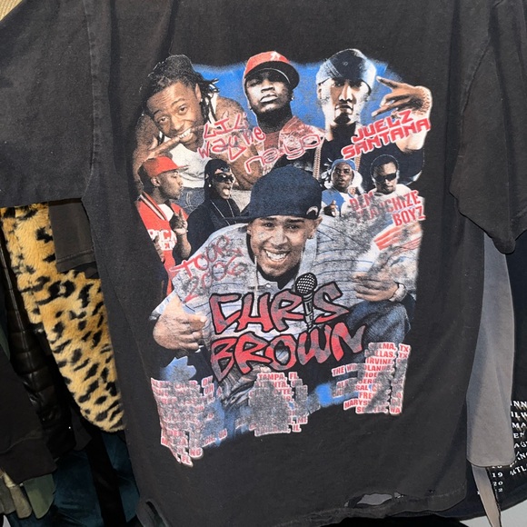 Vintage Chris Brown 2006 Tour Shirt - Picture 2 of 3
